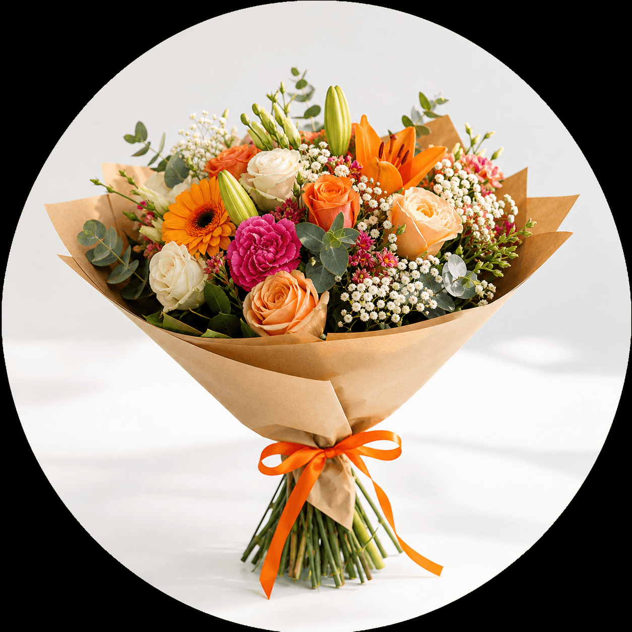 Fiori freschi consegnati con Orderit